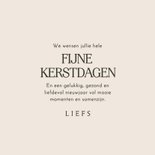  Klassiek kerstkaartje ruitjespatroon groen met foto 3