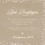 Klassieke algemene zakelijke kerstkaart kraft  3