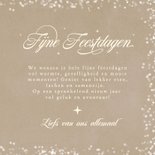 Klassieke kerstkaart met sierlijke tekst Merry Christmas 3