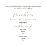 Kunstzinnige rouwkaart abstracte vormen vogels foto 3