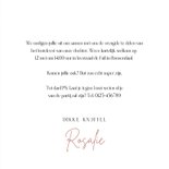 Lentefeest uitnodiging stijlvol rozenkwarts minimalistisch 3