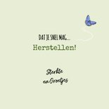 Leuke opkikker om een zieke, beterschap te wensen 3