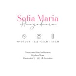 Lief geboortekaartje meisje tweede kind met kitten en puppy 3