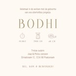 Lief geboortekaartje met illustratie groen draakje  3