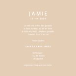 Lief geboortekaartje met zwanen en baby zwaantje neutraal 3