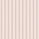 Lief geboortekaartje strik doodle met strepen roze Achterkant