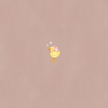 Lief geboortekaartje voor een zusje ganzen in het gras Achterkant