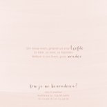 Lief geboortekaartje voor meisje naturel waterverf regenboog 2