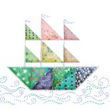 Lief verjaardagskaartje met een boot 2