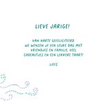 Lief verjaardagskaartje met een boot 3