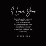 Liefde kaart rozen i love you foto's 3