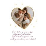 Liefdevolle moederdagkaart liefste oma hartjesconfetti foto 2
