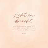 Liefdevolle sterkte kaart licht en kracht engel met ster 3