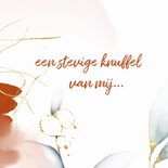 Liefs met een knuffel kaart 2