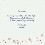 Liefste mama - flowers and dots - moederdagkaart 3