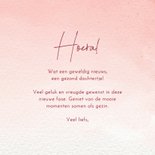 Lieve felicitatiekaart met kangoeroe voor geboorte meisje 3