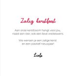 Lieve, grappige kerstkaart van hondje met kerstpakje  3