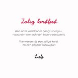 Lieve, grappige kerstkaart van hondje met kerstpakje  3