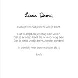 Lieve hondenkaart van klein hondje met bloemenkrans op kop 3