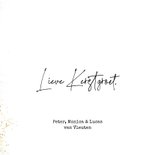 Lieve kerstkaart hart kraft 3