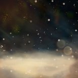 Lieve kerstkaart om iemand licht en liefde te wensen Achterkant