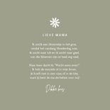 Lieve moederdagkaart met 4 madeliefjes 3