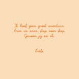 Lieve valentijnskaart met wandelende muisjes 3