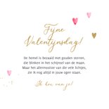 Lieve valentijnskaart vlinders in de buik watercolor hartjes 3