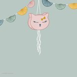 Lieve verjaardagskaart met lieve knuffelkat 2