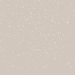 Minimalistisch beige geboortekaartje met witte spikkels Achterkant