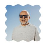 Minimalistische vaderdagkaart grappige tekst hartje goud 2