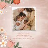 Moederdag kaart liefste mama met bloemen plantjes & hartjes 2