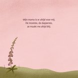 Moederdagkaart met bloemen gieter en bloemzaadjes 2