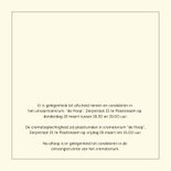 Mooie rouwkaart ondergaande zon met tekstvoorstel 2