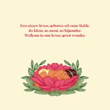 Multicultureel geboortekaartje voor een babymeisje  2