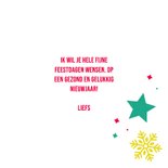 Nierstichting kerstkaart jij maakt kerst mooier 3