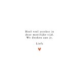 Nierstichting sterkte met een hartje 3