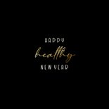 Nieuwjaarscollage Happy Healthy New Year goudlook 2