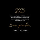 Nieuwjaarscollage Happy Healthy New Year goudlook 3