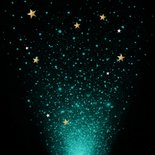 Nieuwjaarskaart 2026 in goud en vuurwerk 2