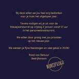 Nieuwjaarskaart happy 2026 illustraties goudlook 3