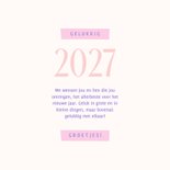 Nieuwjaarskaart holografisch 2027 vuurwerk 3
