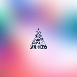 Nieuwjaarskaart kerstboom 26 Achterkant