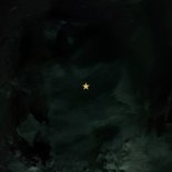 Nieuwjaarskaartje licht en liefde moeilijke tijd ster Achterkant