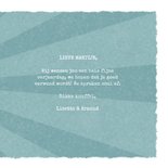 Retro verjaardagskaart man met typografie en aanpasbare naam 3