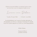 Rouwkaart bloemetjes kader en gipskruid 3