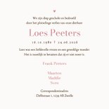 Rouwkaart gerbera bloemen stijlvol uitvaart uitnodiging 3