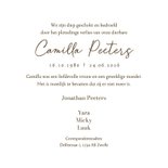 Rouwkaart line art tekening bloemen tulpen blaadje man vrouw 3