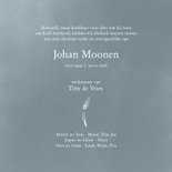 Rouwkaart met bloemranken 3