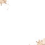 Rouwkaart natuur boomstam jaarringen foto's takje stoer Achterkant